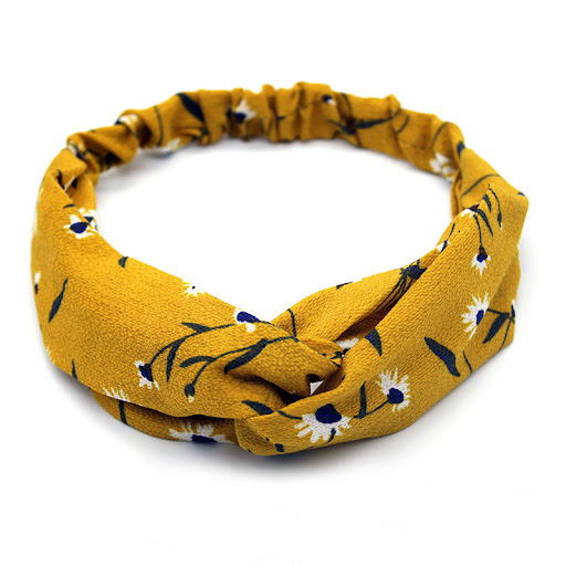 Title 4, Ladies Headband, Cross-knotted Wide-brimmed Fab...