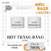 Bột Tẩy Trắng Răng Whitening Powder Lalihui Thơm Miệng, Khử Mùi Hôi