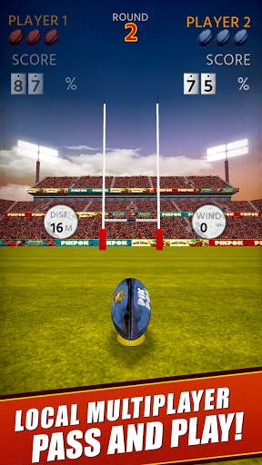 Screenshot Flick Kick Rugby Kickoff
