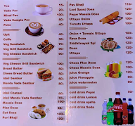 Siddhivinayak Snacks Center menu 1