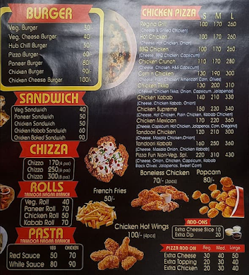 Halal Pizza Fun menu 