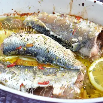 Moroccan Baked Sardines Recipe