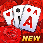 Cover Image of Скачать Solitaire TriPeaks Rose Garden: love flowers 2020 1.0.4 APK