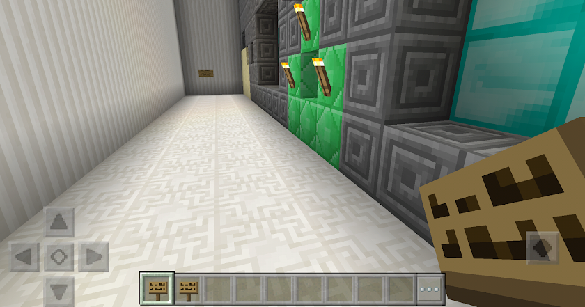 The Ultra Maze Run MCPE map Screen 2