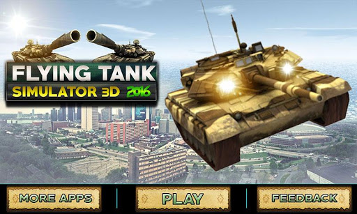 Screenshot Flying Tank Simulator 3D 2016