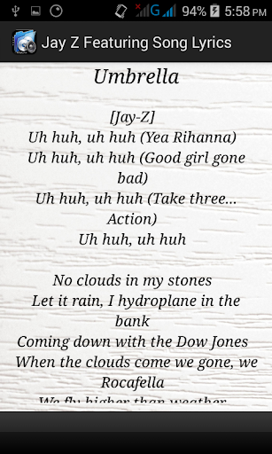 免費下載娛樂APP|Jay Z Featuring Song Lyrics app開箱文|APP開箱王