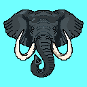 Elephant Cyan