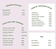 Meadows Bistro menu 5