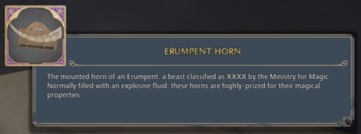 Horn of Erumpent