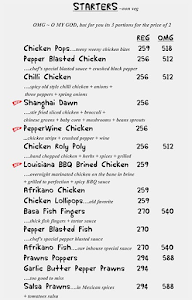 Timbuctoo menu 3