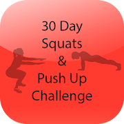30 Day Squats Pushup Challenge  Icon