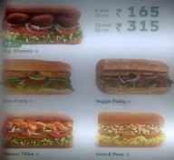 Subway menu 3