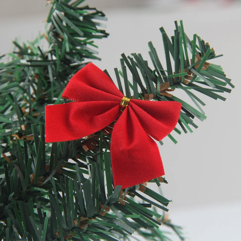 Christmas Decorations Small Bowknot Red Gold Silver Add festive charm to your tree with these adorable and elegant small