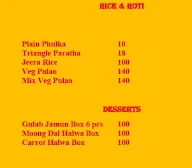 The Food Box menu 1