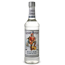 Captain Morgan White Rum, 750mL spirit (40% ABV)