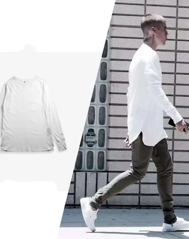 Loose long-sleeved T-shirt autumn a - 3