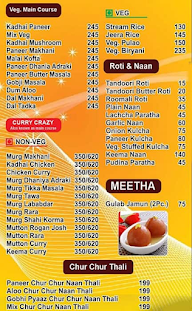 Swagat Restaurant menu 1