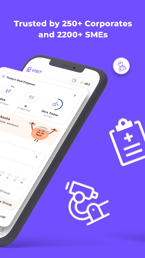 Screenshot Visit-Health Benefits Platform