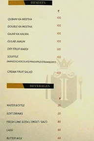Ikraam Restaurant menu 1