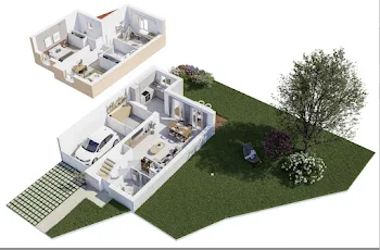 Maison neuve à Saint-Marcel (01)