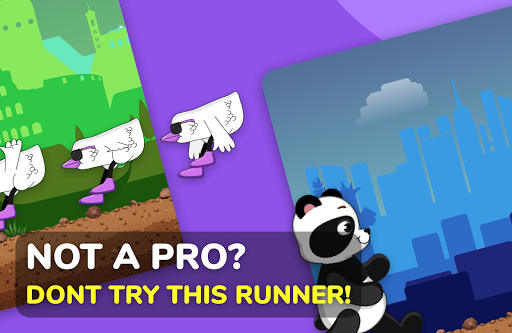 Screenshot Dino T-Rex runner, Cat & Panda