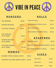 Vibe In Peace Cafe menu 3