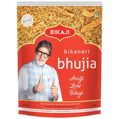 Bikaji Nanaji Bikaneri Bhujia - 400 gm