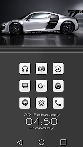 Azer Gray - Icon Pack screenshot 2