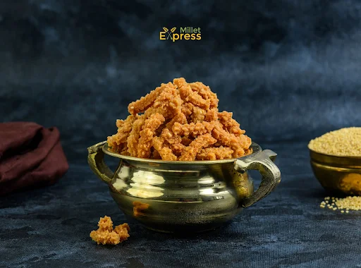 Foxtail Millet Muruku With Sesame Seeds