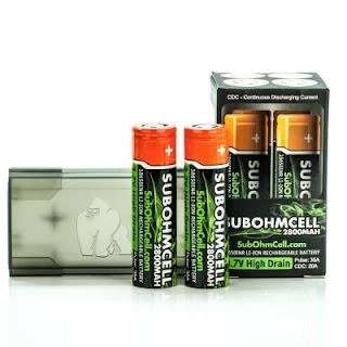 subohmcell 18650 battery