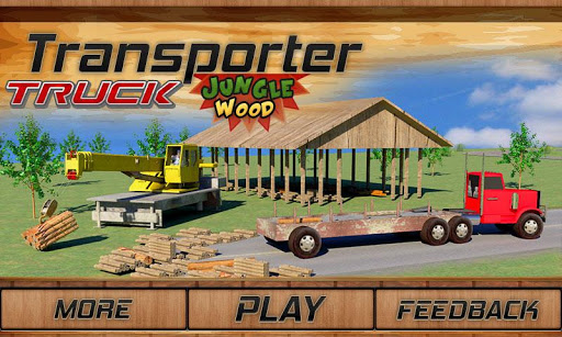 Transporter Truck: Jungle Wood