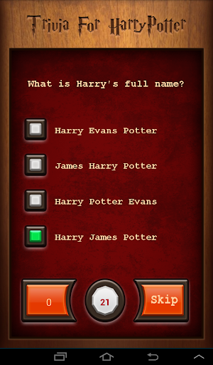 Trivia Quiz: Harry Potter