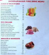 Vasudev Adiga's menu 4