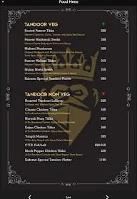 Kabana Lounge And Bar menu 1