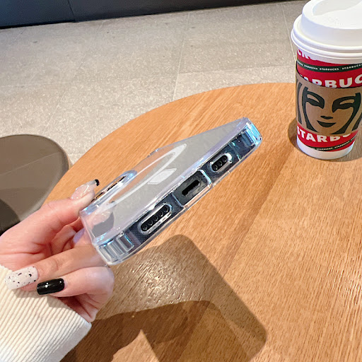 Title 6, Transparent Acrylic Magnetic Phone Case Wireles...