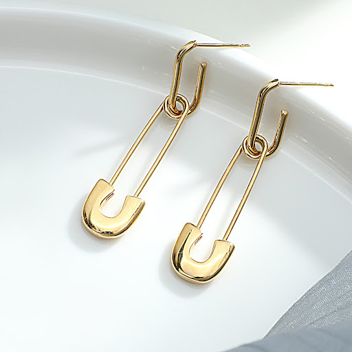 Title 6, Stainless Steel Earrings for Women Niche Design...