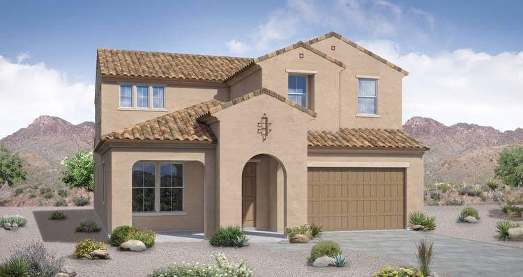 York floor plan in Norland at Kensington Estates Gilbert AZ 85297 by Woodside Homes