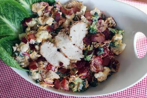 Peggi's Chicken-Bacon Ranch Salad