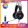 Tai Nghe Gaming Chữ E - M1 , Tai Nghe Chụp Tai Có Mic Jack Cắm Usb Âm Thanh 7.1 - Bass Cực Hay Msp 021