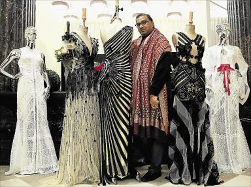 CONTROVERSIAL: Designer Gavin Rajah is embroiled in the fourth scandal of his career over copying designs. The latest involves a Three Floor dress worn by Morgan Deane to the Queen’s Plate on Saturday