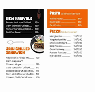 RJ's Sandwich menu 2