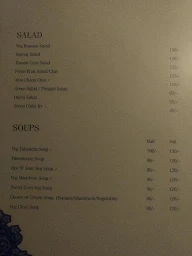 Hotel Surya menu 3