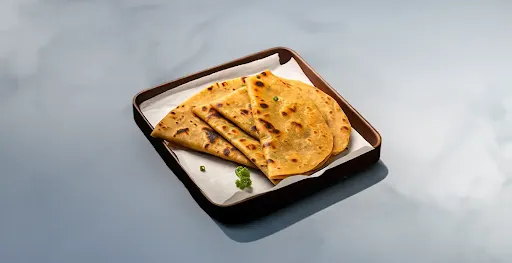 Palak Aloo Paratha