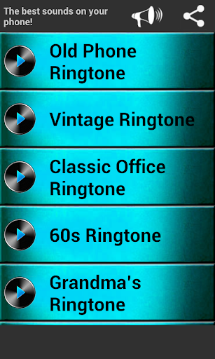 Classic Old Phone Ringtones