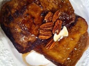 Gingerbread French toast