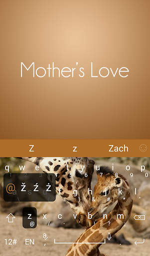 Motherlove Keyboard Theme