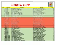 China Box menu 8