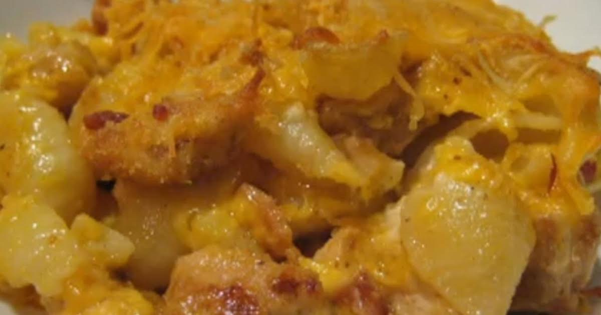 Chicken & Bacon Mac 'n Cheese | Just A Pinch Recipes