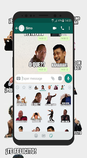 Memes con Frases Stickers en español para WhatsApp