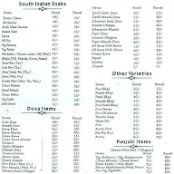 National Hindu Restaurant menu 2